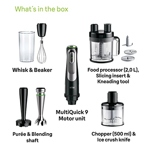 Braun MultiQuick 9 MQ9187XLI 1200W Hand Blender