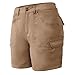 Womens Cargo Hiking Shorts Summer Casual High Waist Lightweight Cargo Shorts Althletic Workout Short with Pockets A01-Khaki L