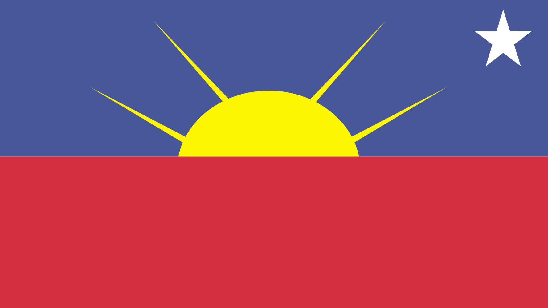 Drapeau Macanao Nueva Esparta grand format Península décoration murale