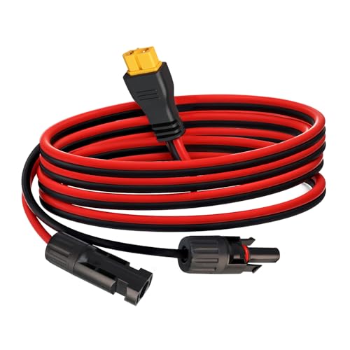 Câble solaire vers XT60 12 AWG idéal pour charger votre station électrique en camping