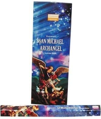SKYSHOPPINGHUB Darshan Saint Michael Archangel Incense Sticks 6x20 Sticks Pack of 120 Sticks
