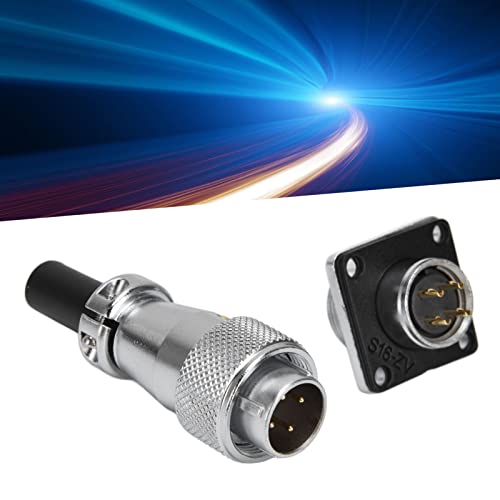 Conector de enchufe de aviación WS16 para cable eléctrico 500V miniatura 3