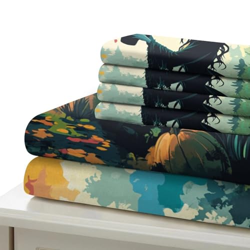 Linge de lit tour Eiffel 3D microfibre de qualité supérieure 260x220cm