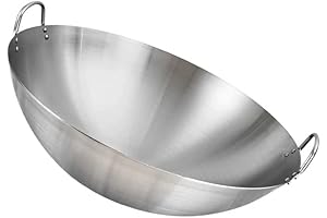 Unique Stainless Steel Kawali Filipino Wok Small Size