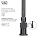 VIGO Gramercy 17'' H Single Handle Pull-Down Spout Kitchen Faucet in Matte Black-VG02008MB