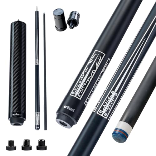 Taco de billar profesional fibra carbono 58 pulgadas