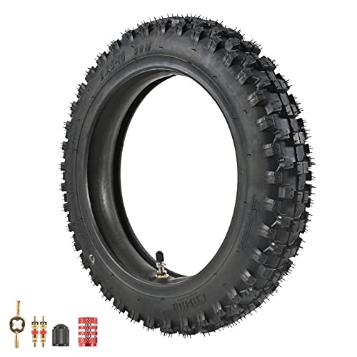 Trkimal 2.75-10' Off-Road Tire and Inner Tube Set...