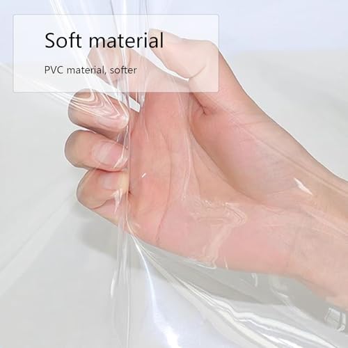 Rideau en PVC transparent imperméable pour isolation de porte d'usine