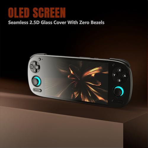 retroid pocket 5 retro handheld game console 8128g 55-inch touchscreen 1080p portable android gaming handheld with adreno 650 gpu amp wifi 6bt51 snapdragon 865 processor android 13 black