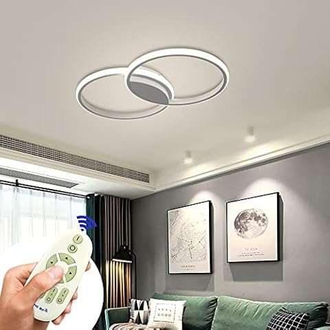 BFYLIN 54W lámpara de techo led regulable Cover