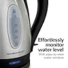 Hamilton Beach Electric Tea Kettle, Water Boiler & Heater, 1.7 Liter, Cordless Serving, 1500 Watts for Fast Boiling, Auto-Shutoff and Boil-Dry Protection, Stainless Steel (40880) #5