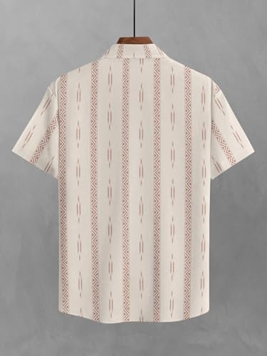Image of BULLMER Trendy Regular Fit Printed Causal Shirt for Men - Pack of 1