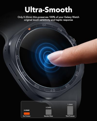Image of SPGUARD 4 Pack for Samsung Galaxy Watch Ultra 2 47mm Screen Protector