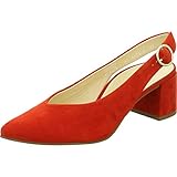 Elegante Sohle Paul Green 0064-7503-024/Sandalette, rot(rot (09)), Gr. 6