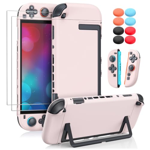 Image of WAXITY Dockable Protective Case for Nintendo Switch 2-Light Pink
