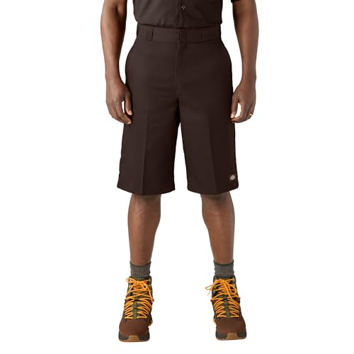 Dickies Herren Shorts 13in Mlt Pkt W/St Braun (Dark Brown DB) W34