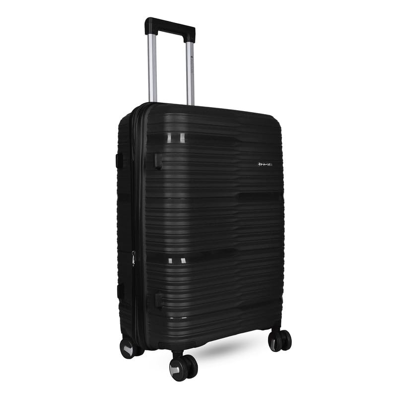 Image of Polo Class 2Pc Set Trolley Bags (24 /28 inch) - Black