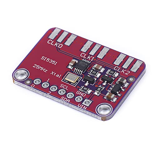 teyleten robot si5351a si5351 5351 8khz -160mhz high frequency signal generator breakout board dc33-5v square wave frequency generator board module i2c for arduino 3pcs