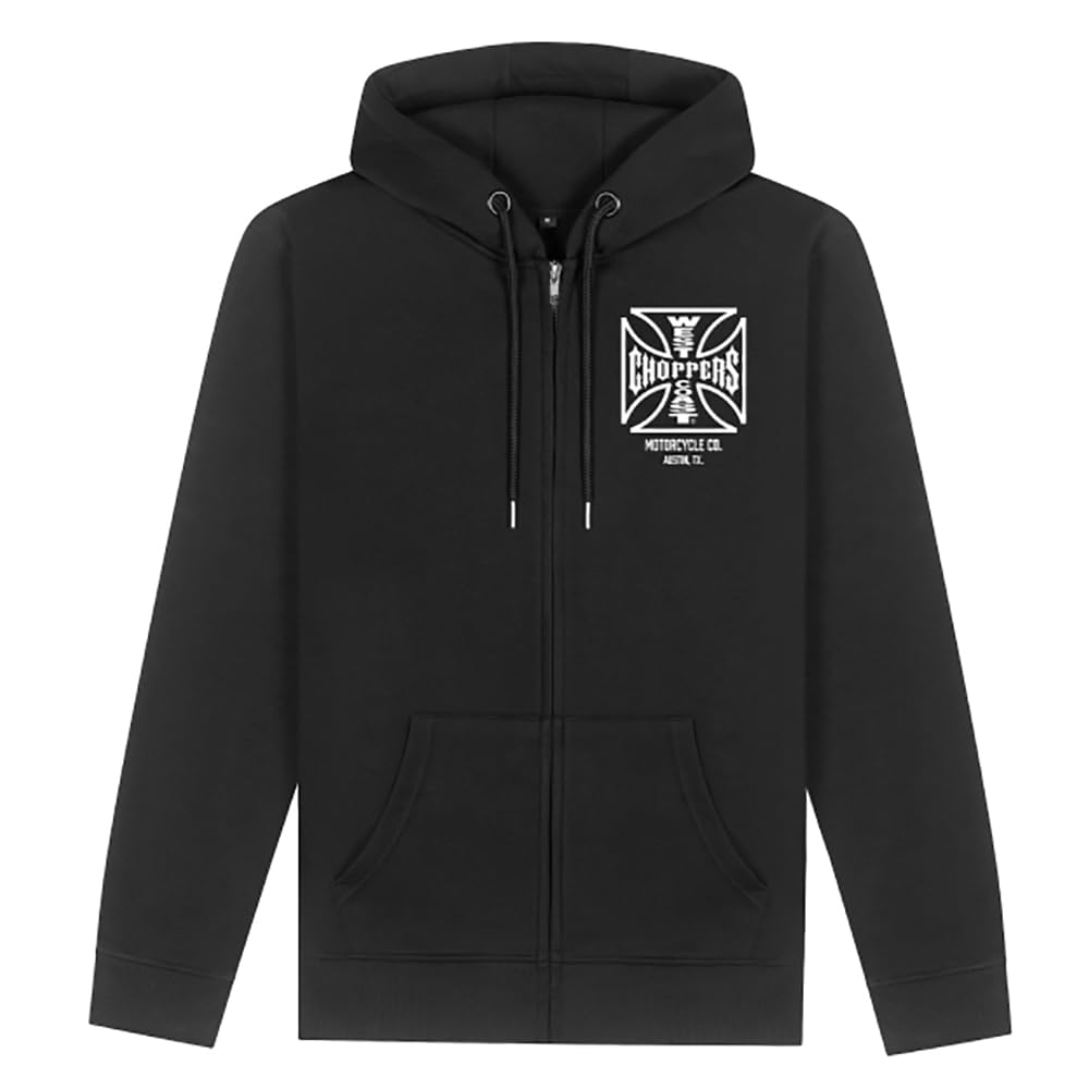 West Coast Choppers ATX Cross Full Zip Sweatshirt M