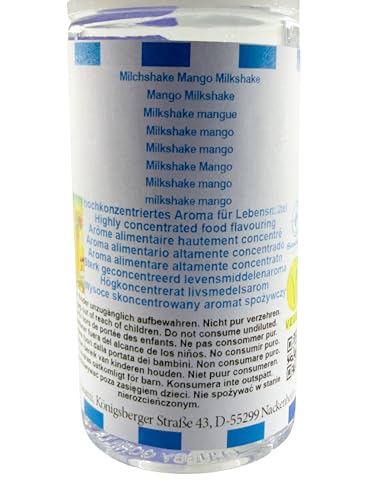 Arôme concentré milkshake mangue Sasami 100 ml : la solution idéale pour e-liquide vegan