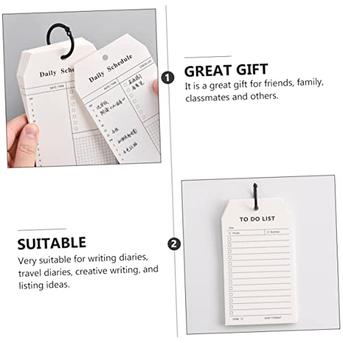 Nusitou 4Pcs Memorandum Pocket Journal Notebook For Note Taking Bulk Notebooks Daily Schedule Notepad Daily Schedule Planner Pocket Notepad Plan Book Journey Notepad Plan Notepad Office #TOP7