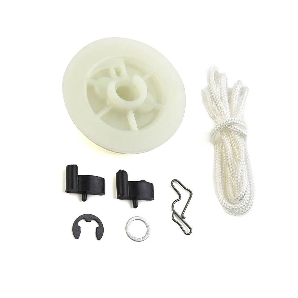 Kit de reparación de arandela de perro con trinquete de polea de arranque de retroceso for piezas de motosierra MS170 MS180 MS230 MS250 MS210 021 023 025 MS341 MS361 Piezas de repuesto(10 sets)