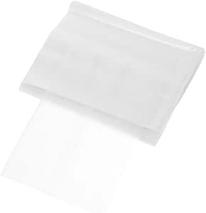 NUOLUX 厚手マット半透明ヒートシール食品包装袋 100枚入り クッキーや焼き菓子用製品パッケージ おやつ保存向け ラッピングセロハンバッ