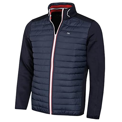 Calvin Klein Hombre CK Hybrid Aislar Chaqueta de Golf - Armada - L | Ya disponible en tu tienda friki favorita! En mundofriki.es!