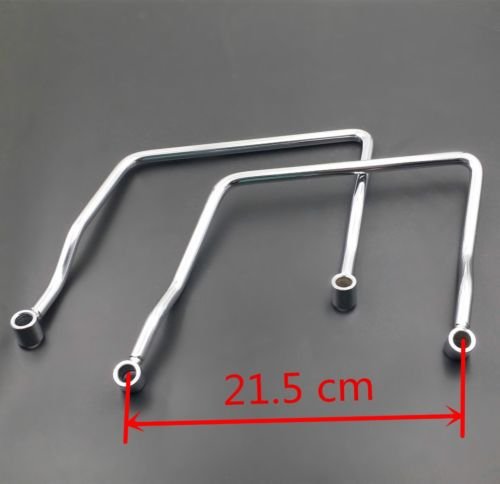 21.5Cm Saddle Bag Support Bar Mount Bracket For Yamaha Road Star 1600 1700 Motorcycle (21.5Cm) #TOP2