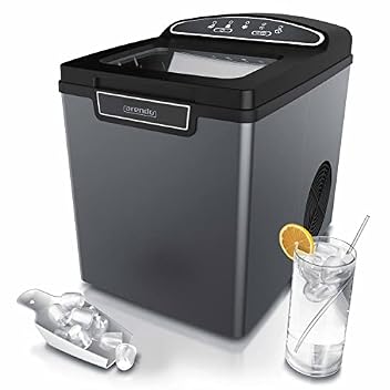 Eiswürfelmaschine Arendo, Edelstahl, Eiswürfelbereiter, Ice Cube
