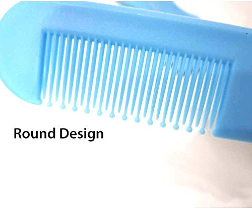 Image of Grooming Comb & Brush Set for Babies /Infants /Toddlers /Newborns-Green.