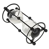 WATIIFUFU Clessidra in Vetro Sabbia 15 Minuti, Timer per Sauna Domestica e Decorazione Vintage per Cerimonia Spirituale e Ambienti Religiosi