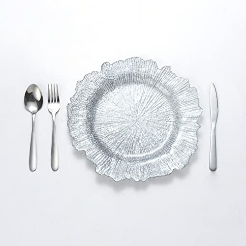 Platos Elegantes de Acrílico 13" Set de 12 miniatura 5