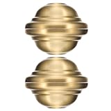 Support de fixation sécurisé : le support à double douille offre une fixation fiable pour les suspensions lourdes, ainsi le maintien ferme des composants de votre lampe sans oscillation. embouts en laiton pour lampes, cache-plafond
