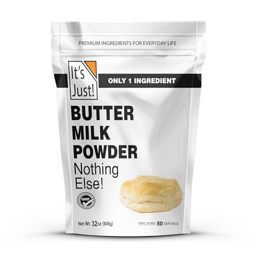 It's Just - Powdered Buttermilk, 32oz, rBST/rBGH Hormone Free, Shelf
