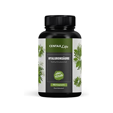 Centax Life Hyaluron Kapseln VEGAN- Hochdosiert Cover
