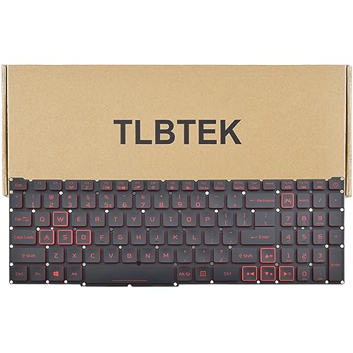 TLBTEK Backlight Keyboard Replacement Compatible with...