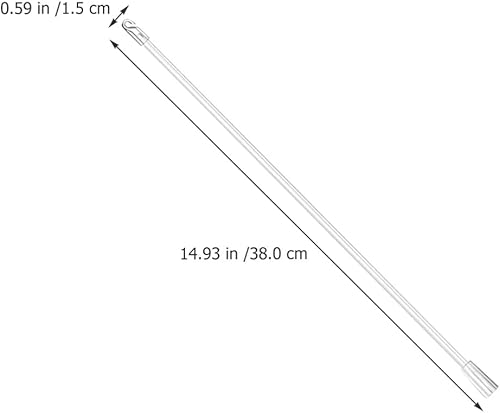 Miniatura 4 de VOSAREA Diseño elegante material de los PP de las persianas de la ventana del abridor de la persiana de la barra del tirón de la cortina