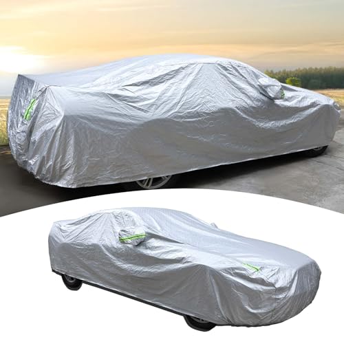 Image of for Mustang Car Cover Waterproof All Weather Full Car Covers for Ford Mustang 2009-2024 Exterior Accessories