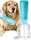 BUIDIC Foldable Portable Dog Water Bottle Dispenser 【Rugged & Dishwasher Safe】 Pet Water Bottle fo