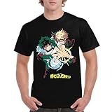 the Fan Tee Camiseta de Adulto de Hombre Dibujos Animados My Hero Academia Deku Plus Ultra Boku no Hero 026 M