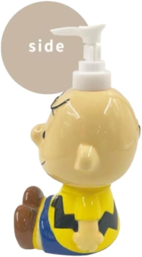 Marimo Craft SPPS-077 Soap Dispenser, Charlie Brown, 4.1 x 7.7 x 4.0 inches (105 x 195 x 103 mm)