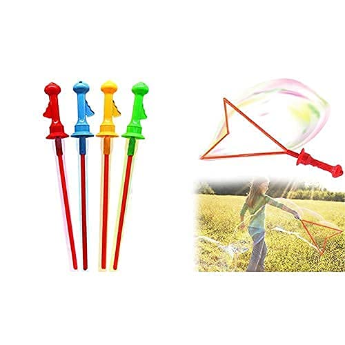 Grab Smart 2 Big Bubble Wand Bubble Blowing Maker Kids Toy (37 CM Lenth)