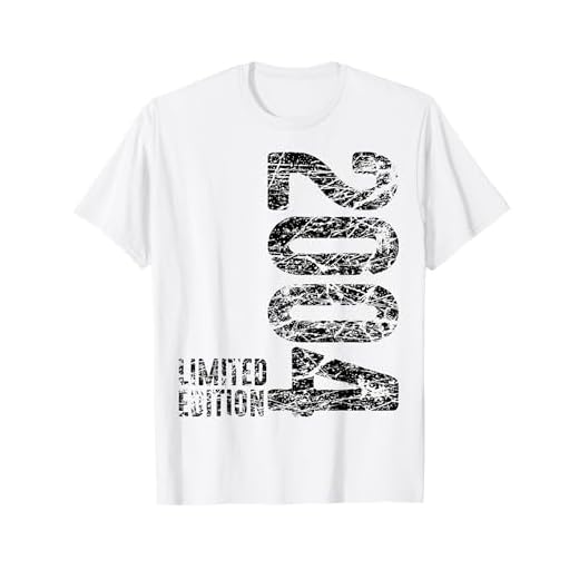 18 Años Cumpleaños Chico Chica Regalo Deco Divertido 2004 Camiseta