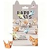 DIY Paper Cats Kit – 50 Sheets DIY Origami Paper to Fold Cute Cat Figures, Fun Craft Activity, Creative Origami Animal Craft Kit, Desk Decoration & Gift for Pets Lovers (Cat)