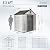 Domi 8x6 FT Outdoor Resin Storage Shed, All-Weather Double-Wall Storage Building for Backyard, Garden, Lawn Tools, Mower, Bike & Pool Equipment, Lockable Doors, Ventilated Roof, Grey