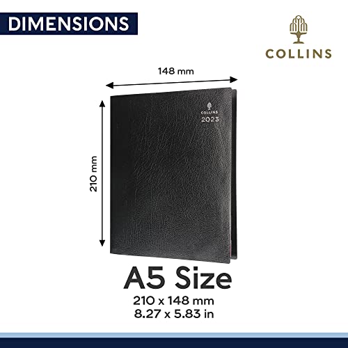 Collins Leadership A5 Week to View (with Appointments) 2023 Diary, Graphite (CP6741.99-23), Complete Business Planner - Image 4