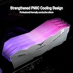 TEAMGROUP T-Force Delta RGB DDR5 Ram 32GB (2x16GB) 6000MHz PC5-48000 CL38 Intel XMP 3.0 & AMD Expo Compatible Desktop Memory Module Ram White FF4D532G6000HC38JDC01 - Image 3