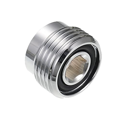 Guangcailun Adaptador de válvula de inserción de Buceo Profesional, convertidor Firme, Juntas tóricas, Tanque cilíndrico, Accesorios de Buceo anticáusticos para Exteriores