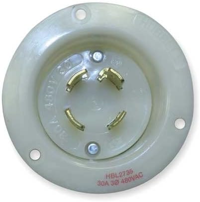 30 Flanged Locking Inlet Industrial - Pack of 6